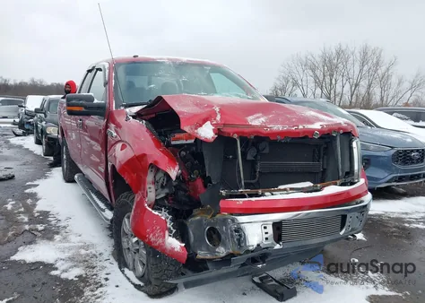 2012 Ford F-150 Xlt из США, поврежденный, VIN 1FTFX1ET8CFA18939